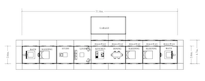 Plan of 3+ Bedroom House
